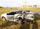 В Красноармейском районе пострадал водитель Renault, съехавший в кювет