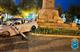 На площади Революции в Самаре китайская иномарка врезалась в памятник Ленину