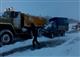 На дороге в Похвистневском районе грузовая "Газель" врезалась в снегоуборочный "Урал"