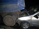 В Сызрани водитель Lada Granta не соблюдал дистанцию и врезался в КамАЗ