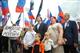 Дмитрий Азаров принял участие в патриотической акции "Своих не бросаем" на площади Славы