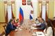 Артем Здунов встретился с членами Общественной палаты России Сергеем Рыбальченко и Марией Ситтель
