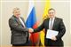 Уполномоченный Михаил Лисин подписал соглашение с управляющим отделением СФР по Пензенской области