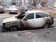 Автомобиль Lada Priora, обгоревший ночью в Новокуйбышевске, могли поджечь