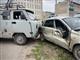 В Чапаевске врезались УАЗ и Lada, есть пострадавшие