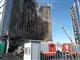 МЧС: в ТОЦ "Скала" горит фасад на восьми этажах