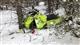 В Красноярском районе пострадала водитель снегохода, врезавшись в дерево