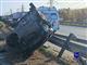 Водитель иномарки, въехавшей в отбойник на М-5 под Самарой, госпитализирована
