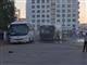 На пересечении Московского шоссе и ул. Димитрова загорелся автобус