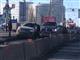 В Самаре две иномарки заблокировали движение на перекрытом участке Московского шоссе