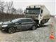 Два человека серьезно пострадали при столкновении грузовика и Opel в Сызранском районе
