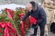 Александр Соколов в честь 80-летия снятия блокады Ленинграда возложил цветы на Пискаревском кладбище