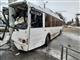 В Самаре автобус врезался в столб у Губернского рынка, есть пострадавшие