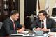 Глеб Никитин провел рабочую встречу с директором Института актуальной экономики Никитой Исаевым