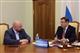 Губернатор Дмитрий Азаров встретился с депутатом Госдумы Владимиром Кошелевым
