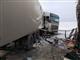 На трассе М-5 под Сызранью столкнулись два большегруза Volvo