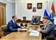 Губернатор Вячеслав Федорищев и гендиректор "Газпром межрегионгаз Самара" Виктор Скуфинский обсудили работу по газификации Самарской области