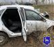 В Волжском районе водителя, улетевшего на "Гранте" в кювет, госпитализировали