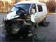 В Самаре пострадал водитель, иномарку которого после столкновения с "Газелью" отбросило в столб