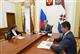 Артем Здунов провел встречу с гендиректором Краснослободского радиозавода Мариной Журавлевой
