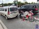 В Самаре мотоциклист въехал в Lada Largus на Московском шоссе