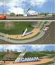 Появилась  визуализация новой стелы "Самара" на въезде в город у Кировского моста