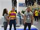 Самарская участница ВФМС учит гостей бодифлексу 