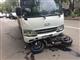 При столкновении мотоцикла и автобуса на пр. Масленникова пострадала 70-летняя женщина