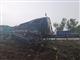 В Красноярском районе госпитализирован водитель перевернувшегося грузовика