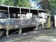 Два автобуса и автомобиль получили повреждения при пожаре на автостоянке в Тольятти