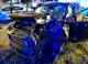 В Тольятти Hyundai налетел на бордюр и въехал в металлический столб, пострадали два человека