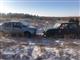 В Сызранском районе в поле столкнулись ВАЗ и Lada, пострадала женщина