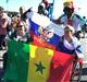 Болельщик из Сенегала Мэйсс: "Колумбия победит на трибунах, а Сенегал - на поле"