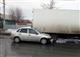 В Самаре погиб водитель врезавшейся в грузовик легковушки