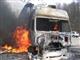 В Самарской области на М-5 дотла сгорел грузовик Scania