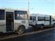 В Тольятти столкнулись ПАЗ и микроавтобус Fiat