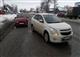В пос. Усть-Кинельский при столкновении Lada Kalina и Chevrolet пострадали два ребенка